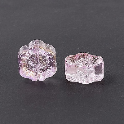 Electroplated Glass Beads LS-GLAA-G090-01E-1