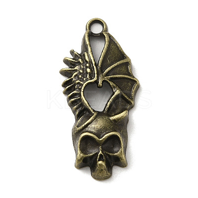 Tibetan Style Alloy Pendants PALLOY-M217-35AB-1