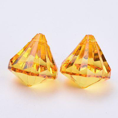 Transparent Acrylic Pendants TACR-Q260-C-V24-1