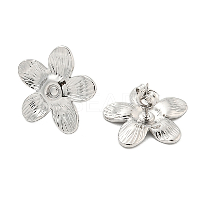 304 Stainless Steel Earring Findings EJEW-O002-01P-1