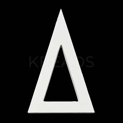 Christmas Wood Triangle Figurines LS-DJEW-A012-02B-1
