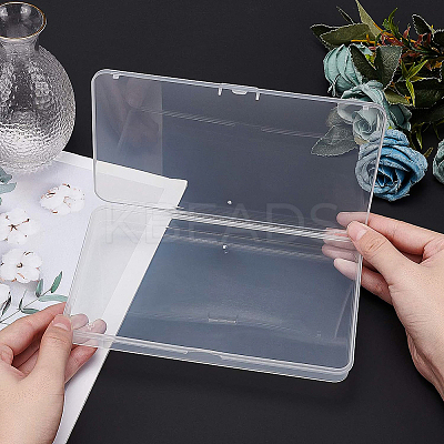Transparent Plastic Storage Box CON-BC0006-19-1