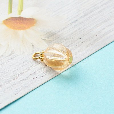 Glass Charms PALLOY-JF00811-1