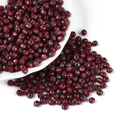 Baking Paint Glass Seed Beads SEED-N011-03I-1
