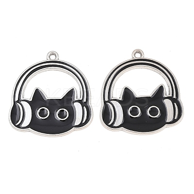 Alloy Enamel Pendants ENAM-L056-02P-01-1