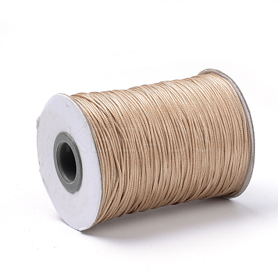 Braided Korean Waxed Polyester Cords YC-T002-0.8mm-141-1