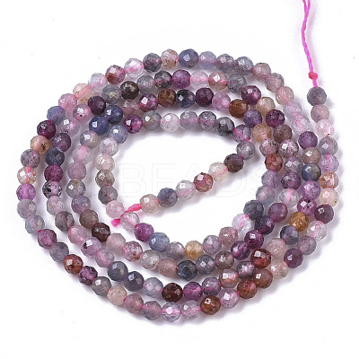 Natural Multicolor Rainbow Spinel Beads Strands G-R460-024-1