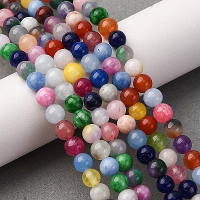 Natural White Jade Beads G-G766-A-05-1