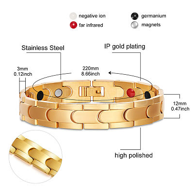 Stainless Steel Watch Band Bracelets JB651B-1