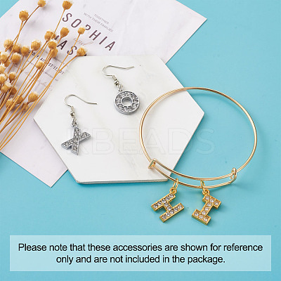 Alloy Crystal Rhinestone Pendants & Alloy Micro Pave Cubic Zirconia Rhinestone Pendants ALRI-TA0001-06-RS-1