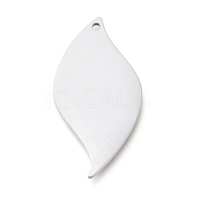 Tarnish Resistant 304 Stainless Steel Pendants STAS-L238-089B-P-1