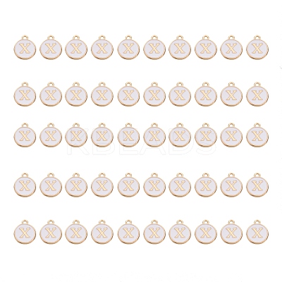 Golden Plated Alloy Charms ENAM-SZ0001-25A-X-1