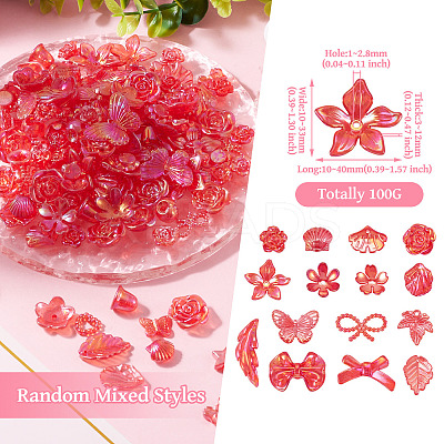 100G DIY Baroque Jewelry Making Finding Kit DIY-TA0010-85D-1