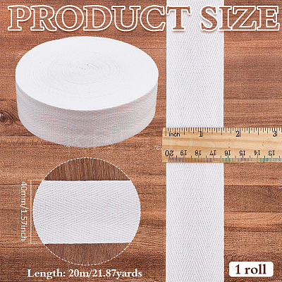 Cotton Ribbon OCOR-WH0085-52C-1