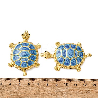 304 Stainless Steel Enamel Big Pendants STAS-L299-24G-02-1