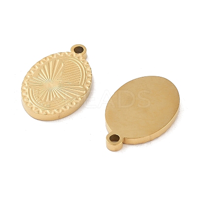 Ion Plating(IP) 304 Stainless Steel Pendants STAS-I309-06G-1
