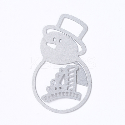 Christmas Theme Frame Carbon Steel Cutting Dies Stencils DIY-F046-08-1