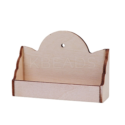 Wood Wall Shelf Miniature Ornaments PW-WGAF2CC-01-1
