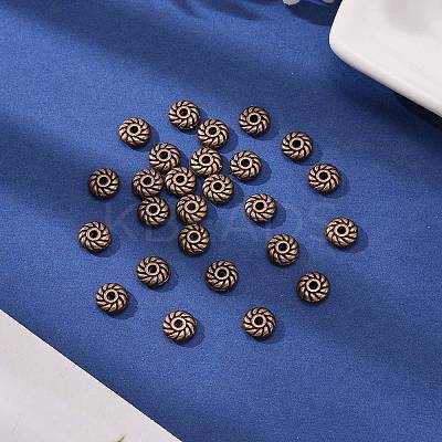 Tibetan Style Alloy Spacer Beads LS-RLF10764Y-NF-1