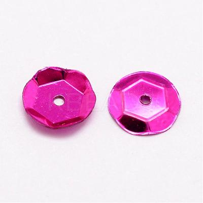 Plastic Paillette Beads PVC-A001-5mm-09-1
