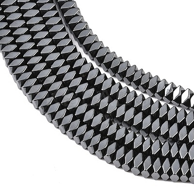 Electroplate Non-magnetic Synthetic Hematite Beads Strands G-O009-B01-1