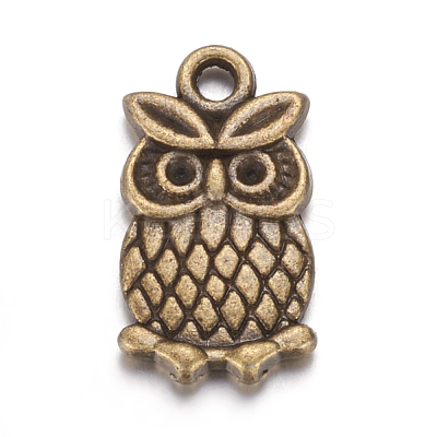 Metal Alloy Pendants Rhinestone Settings X-PALLOY-A14926-AB-1