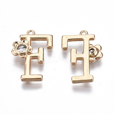 Brass Pendants KK-Q768-001G-F-1