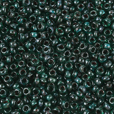 Picasso Cylinder Glass Seed Beads SEED-N011-01B-1
