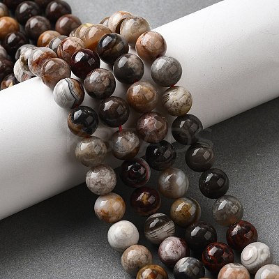 Natural Mexico Crazy Agate Beads Strands X-G-L615-A01-01-1