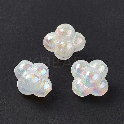 Opaque Acrylic Beads OACR-C009-04D-1