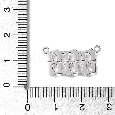 304 Stainless Steel Pendants STAS-D382-04H-P-1