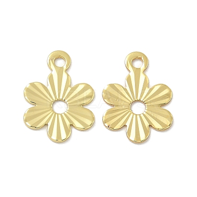 Rack Plating Brass Charms KK-G515-53F-G-1