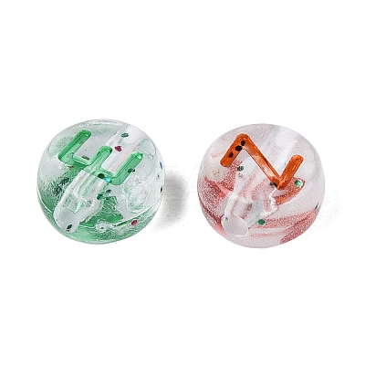 Transparent Acrylic Beads TACR-Q013-02A-M-1