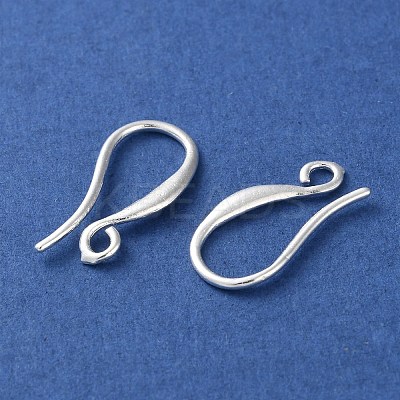 Brass Earring Hooks KK-F880-19S-1