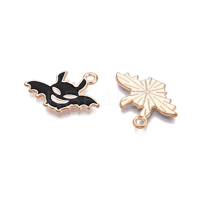 Halloween Theme Alloy Enamel Pendants PALLOY-N176-43-RS-1