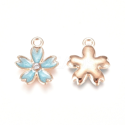 Alloy Enamel Pendants ENAM-TAC0001-10C-1