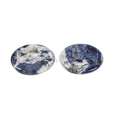 Natural Sodalite Pendants G-C140-10B-1