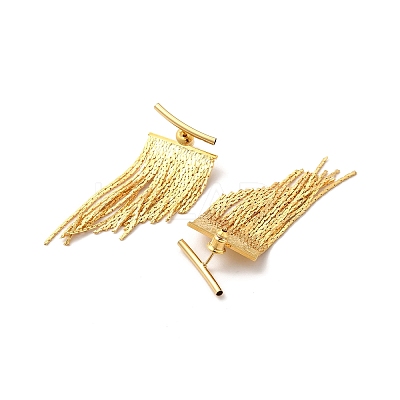 Rack Plating Brass Ear Studs EJEW-P226-16G-1