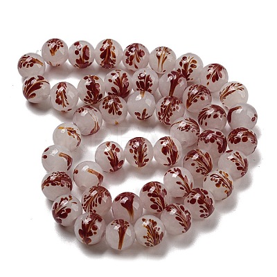 Handmade Lampwork Beads Strands LAMP-L079-05E-1