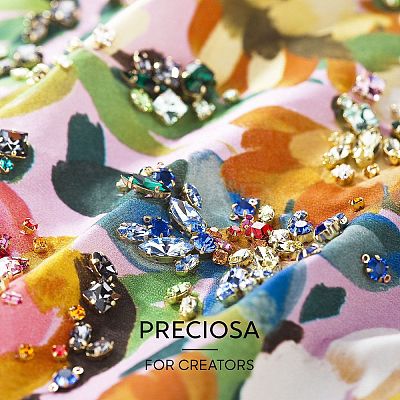 Preciosa® MAXIMA Crystal Round Stones Y-PRC-RBSS24-00530-1