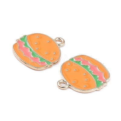 Alloy Enamel Pendants PALLOY-K007-07KCG-1