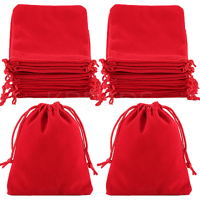 Rectangle Velvet Drawstring Pouches TP-BBC0001-06C-1