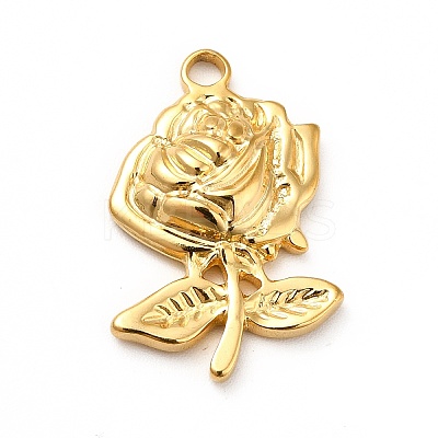 Ion Plating(IP)  304 Stainless Steel Pendants LS-STAS-H172-04G-1