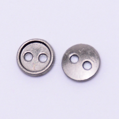 Alloy Mini Buttons PALLOY-WH0076-49B-B-1