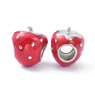 304 Stainless Steel European Beads STAS-P291-05P-1