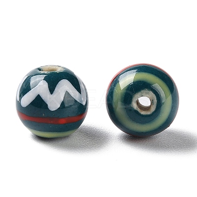 Handmade Porcelain Beads PORC-G011-02D-1