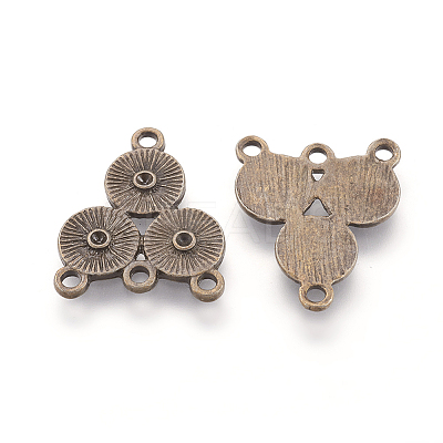 Alloy Rhinestone Connector Settings LS-EA10684Y-AB-1