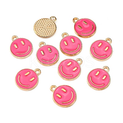 Alloy Enamel Charms X-ENAM-S121-165E-RS-1