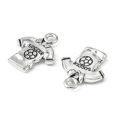 Tibetan Style Alloy T-Shirt Pendants EA8750Y-1