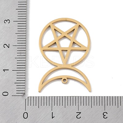 304 Stainless Steel Pendants LS-STAS-B062-13G-1